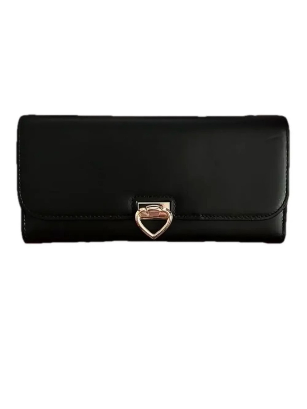 kate spade Black Wallet with Heart Lock